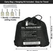 lightweight carry bag for black mosquito net for travel including hanging kit accessories for bed canopy
