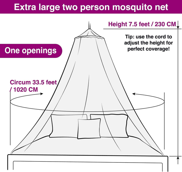 Size of white princess bed canopy, full size twin bed mosquito net