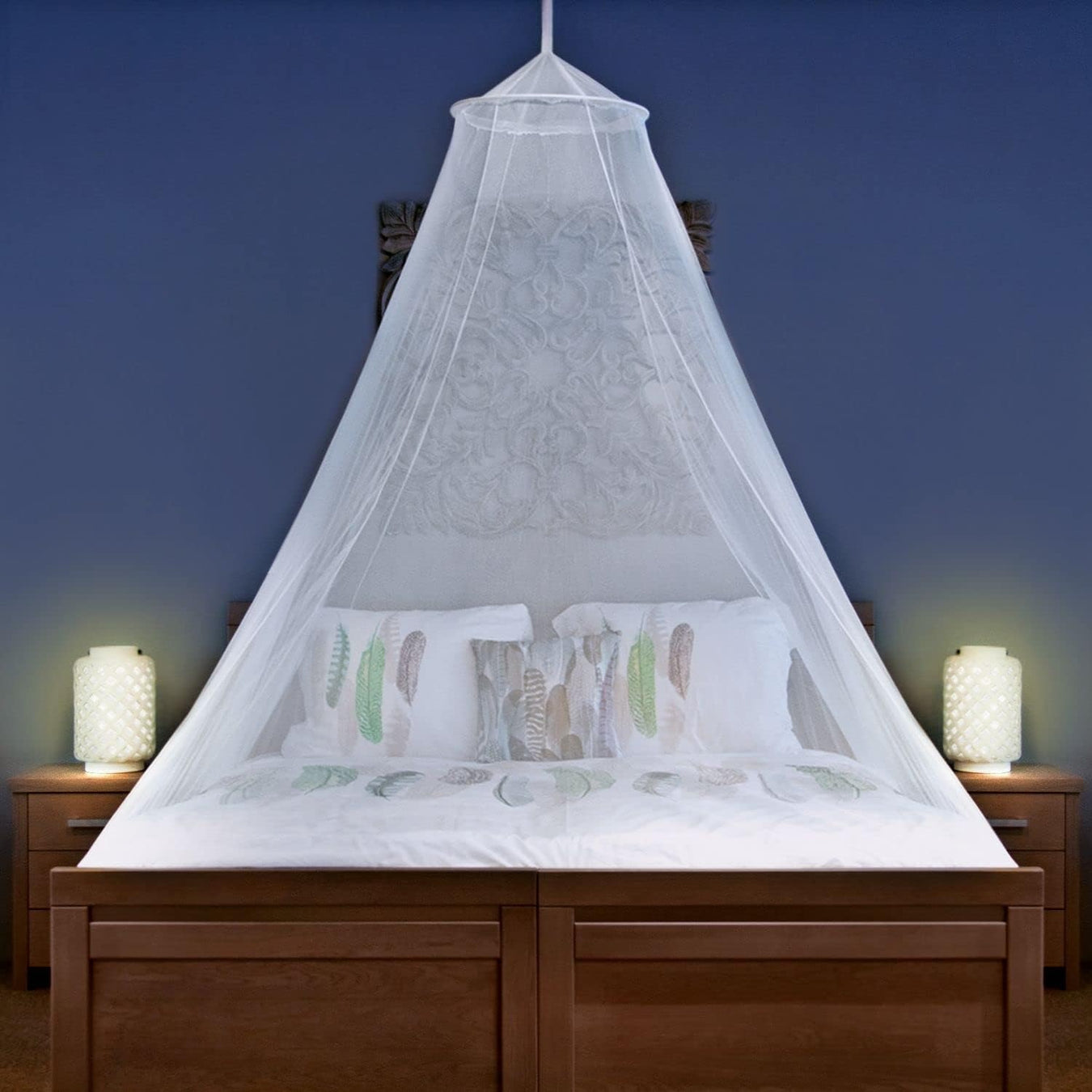 XL White Mosquito Net for Bed and for travel