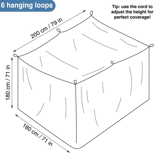 Fully enclosed black mosquito net without openings for peaceful sleep