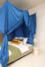 Stylish blue bed canopy for adults and teens bedroom décor