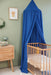 Conical-shaped baby mosquito net for toddler bed