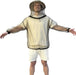 Mosquito net jacket with zipper hoodie – Breathable mesh jacket with built-in hood for outdoor use