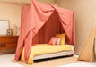 Romantic pink bed canopy for adults and teens bedroom décor