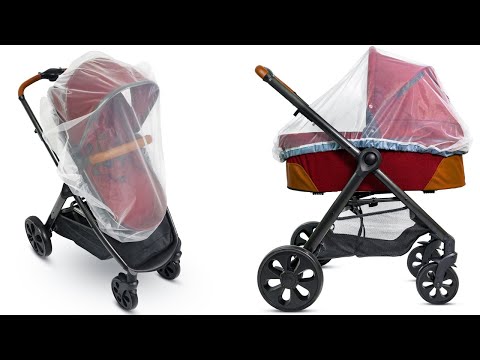 mosquito net for stroller cover, baby bug net for carrier, car seat, bassinet insect netting protection no see um