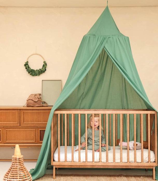 Kids bed canopy with storage bag and hanging kit included